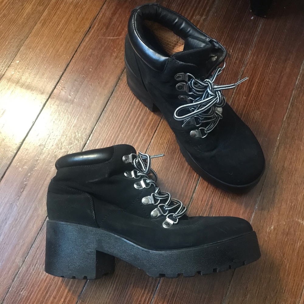 Wild Diva fashion combat boots
